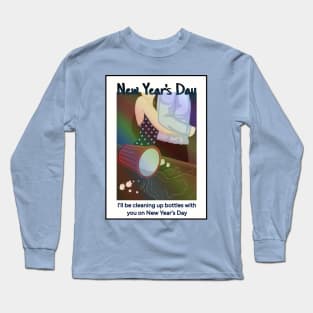 RAINBOW NEW YEAR'S DAY CARD | LYRICS Long Sleeve T-Shirt